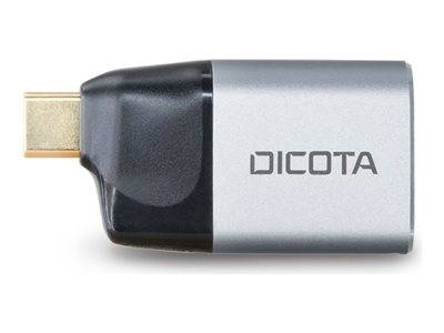 7640239421233 - 0 DICOTA  Mini-Adapter USB-C zu DisplayPort mit Power Delivery