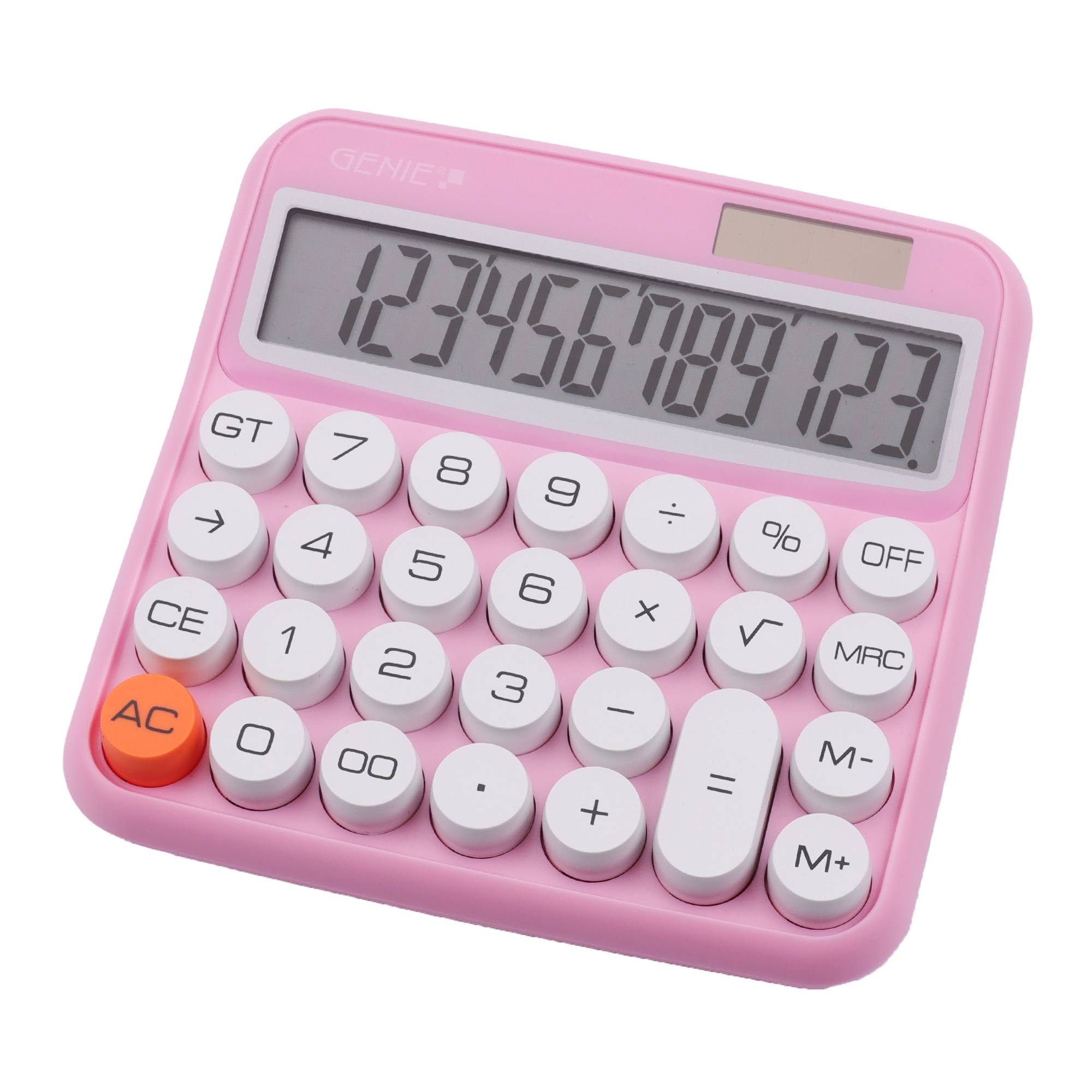 GENIE Tischrechner 612P pink - 12778