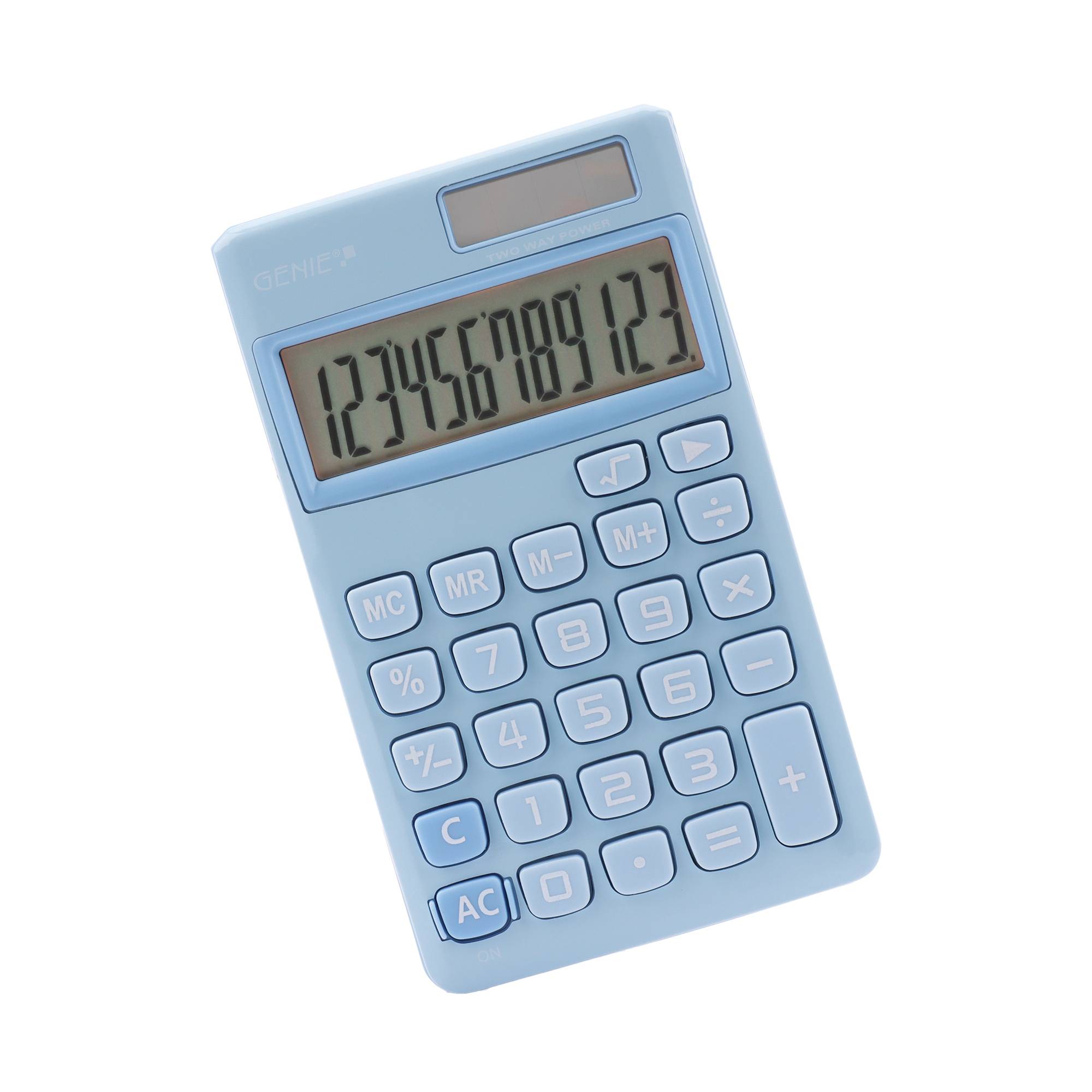 GENIE Taschenrechner 212B blau - 12773