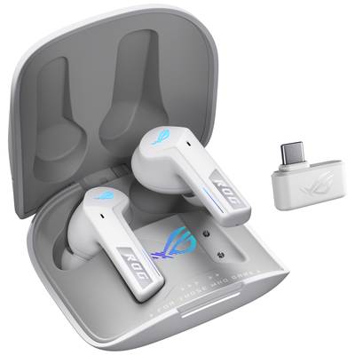 4711387348154 - ROG Cetra True Wireless Speednova Gaming In Ear Kopfhörer Bluetooth® Stereo Weiß Noise Cancelling Ladecase