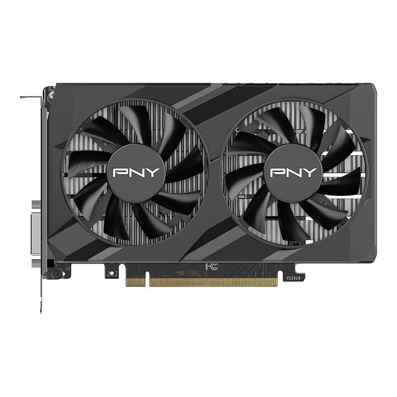 PNY RTX3050 VERTO Dual FAN 6GB GDDR6 HDMI DP DVI - VCG30506DFXPB1