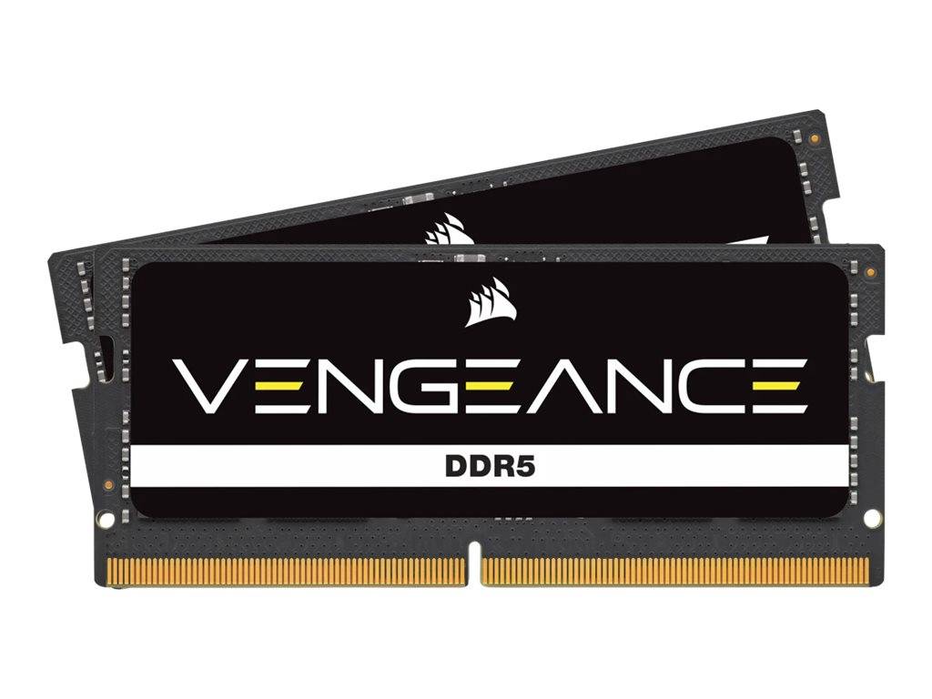 SO DDR5 64GB PC 5200 CL44 CORSAIR KIT (2x32GB) VENGEANCE bl retail - CMSX64GX5M2A5200C44