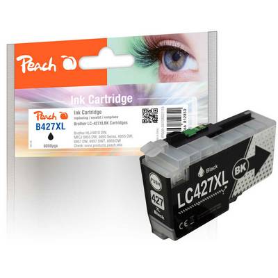 Peach Patrone Brother LC-427XL black kompatibel