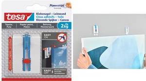 tesa Klebenagel Leinwand für Tapeten & Putz (1kg) - 77778-00000-01