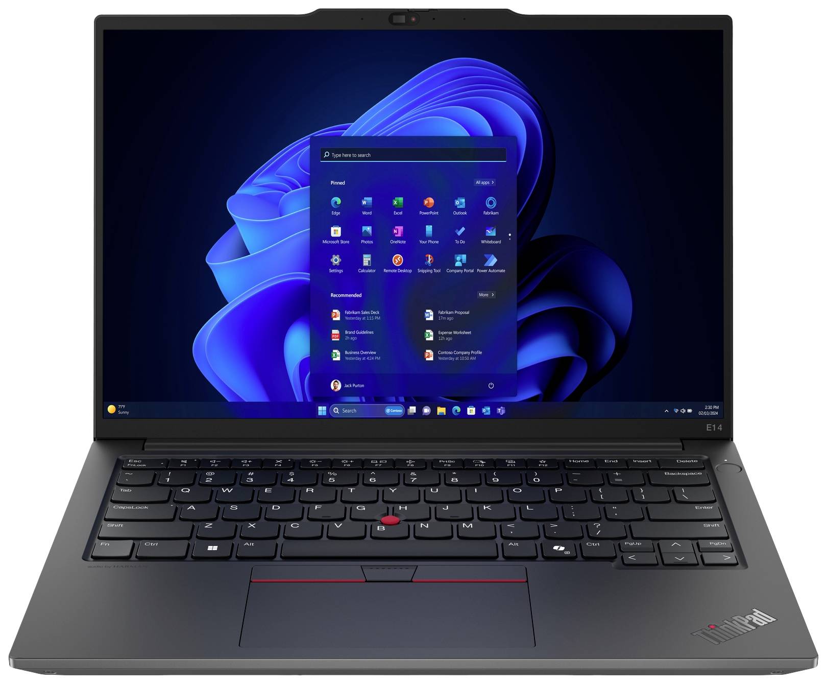 Lenovo ThinkPad E14 AMD G6 14 R5-7535HS   32/1TB  WUXGA W11P