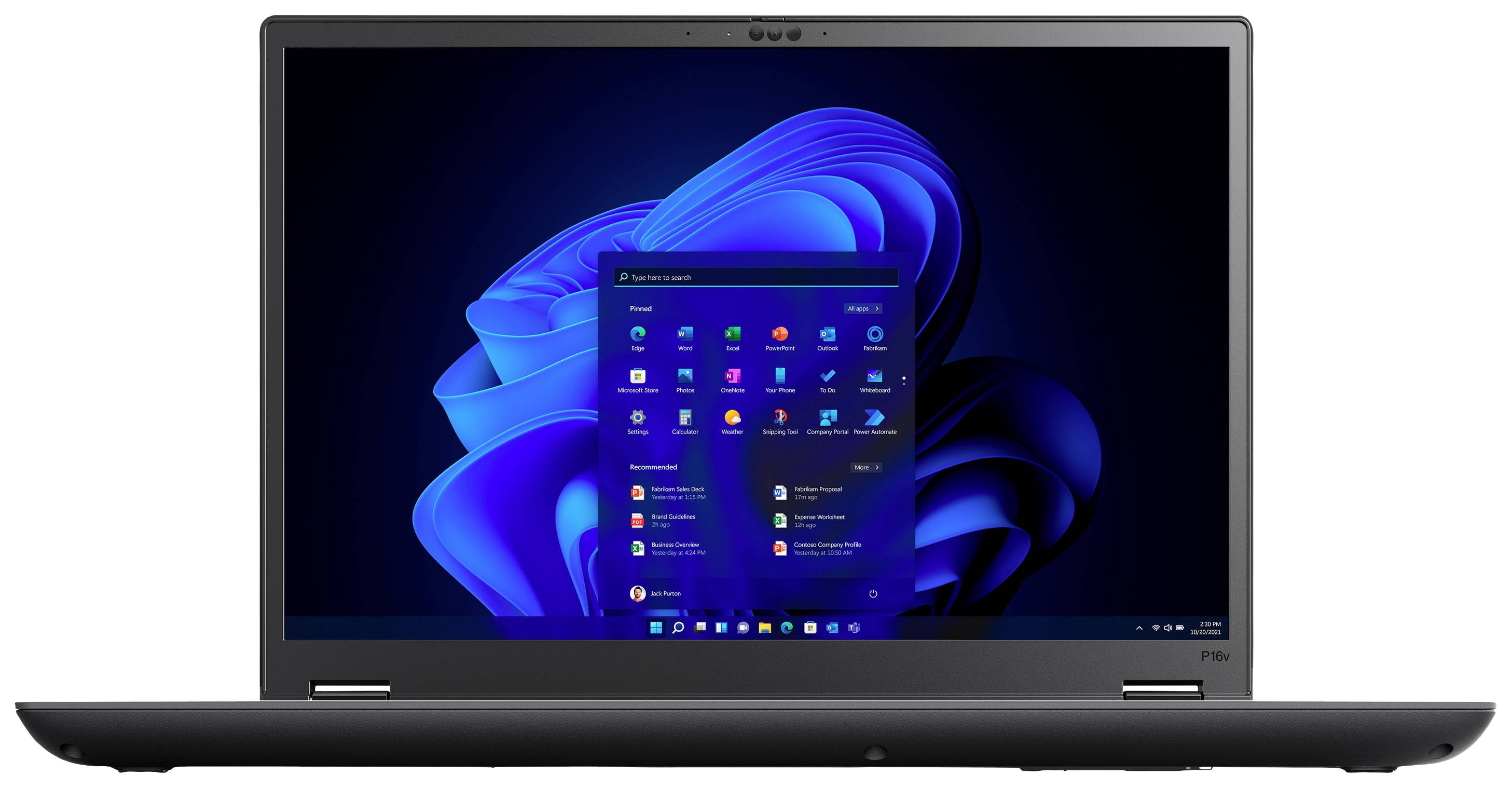 Lenovo ThinkPad P16v G2 16 Ultra 7-155H 32/1TB A2000 W11P