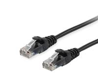 Equip Patchkabel Cat6A U/UTP 2xRJ45 1.50m schwarz LSZH Polybeutel - 603153