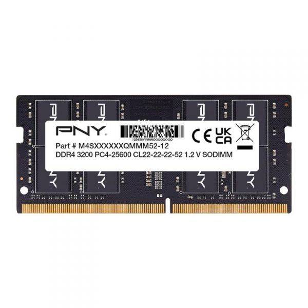 SO DDR4 16GB PC 3200 CL22  PNY 1,2V retail