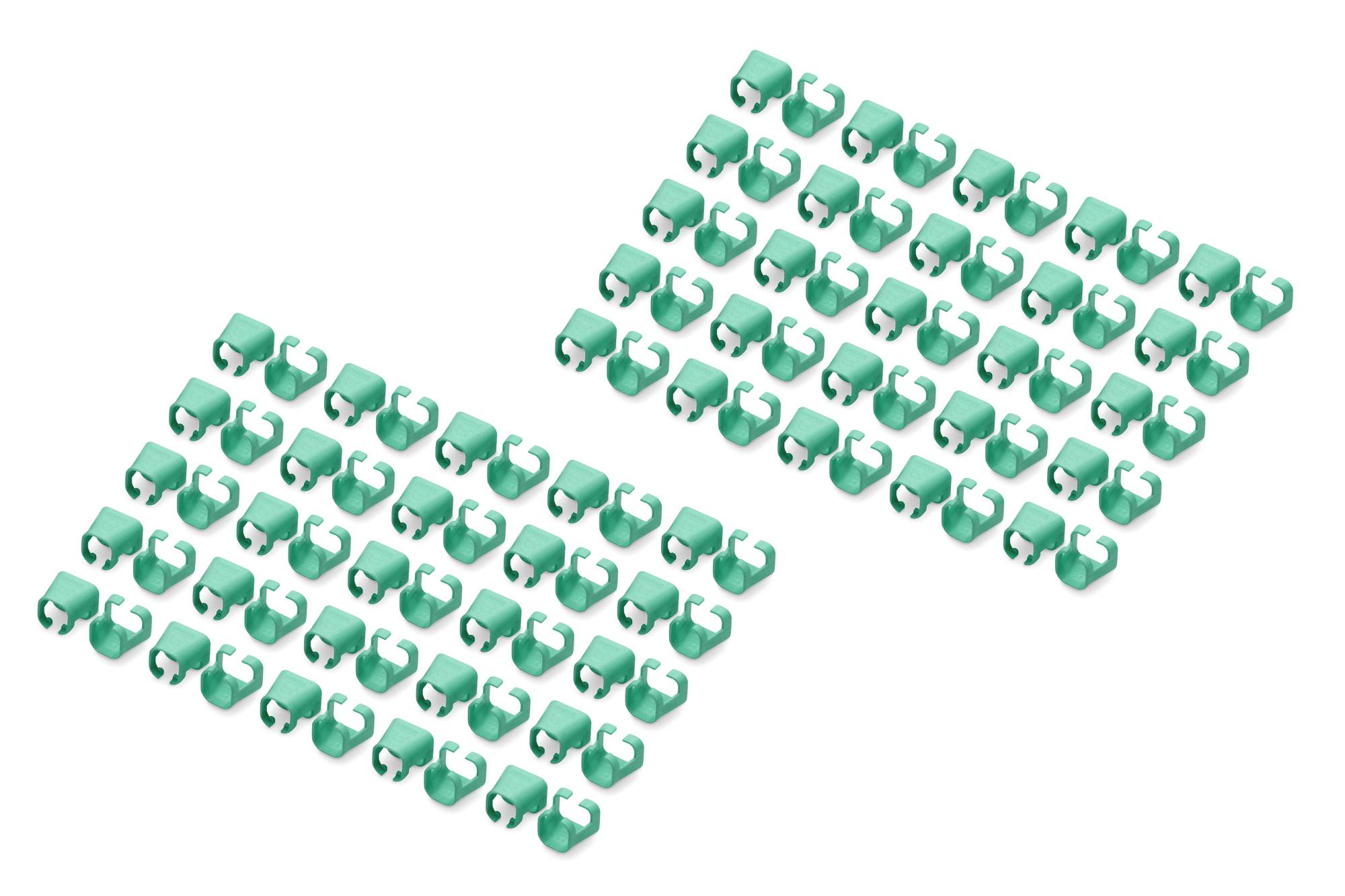 DIGITUS Farbclips für Patchkabel RJ45 100 Stück grün