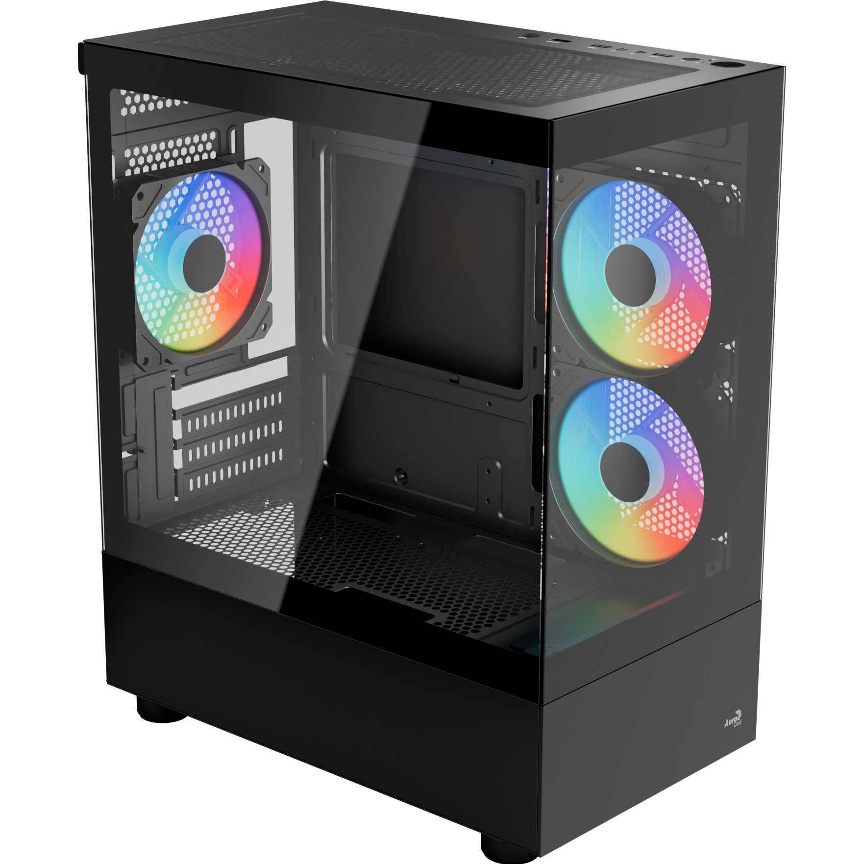 AeroCool Geh Mini Viewport v2 MicroATX/MiniITX ARGB (black) AeroCool Geh Mini Viewport v2 MicroATX/MiniITX ARGB (black)