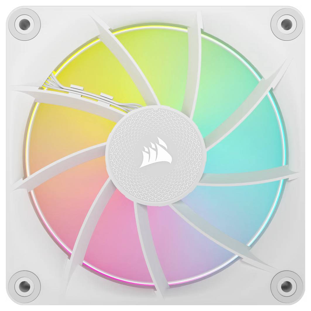 0840006682929 - CORSAIR Lüfter 120*120*25 LX120 RGB iCUE Link White Single 0840006682929 - CORSAIR Lüfter 120*120*25 LX120 RGB iCUE Link White Single
