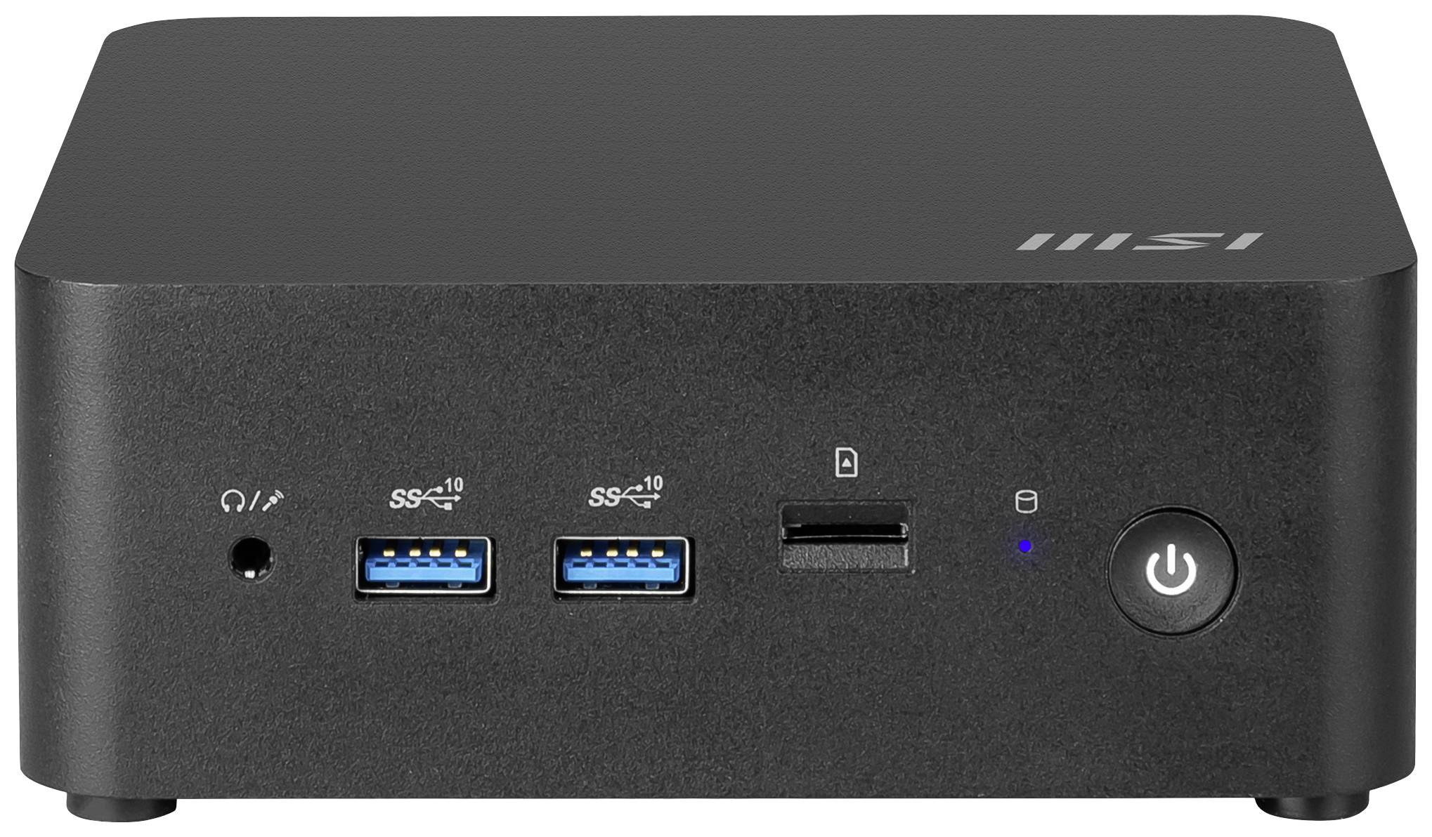 MSI Cubi NUC 1MG-024XDE i3-100U/black/8GB/256GB SSD ohne OS - 00B0B111-024
