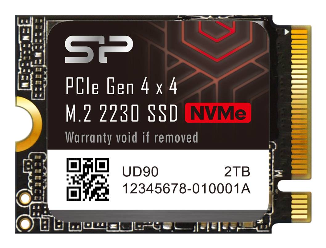 Silicon Power SSD 2TB   M.2 2230 PCIe Gen 4x4 NVMe UD90 3D N Solid State Drives