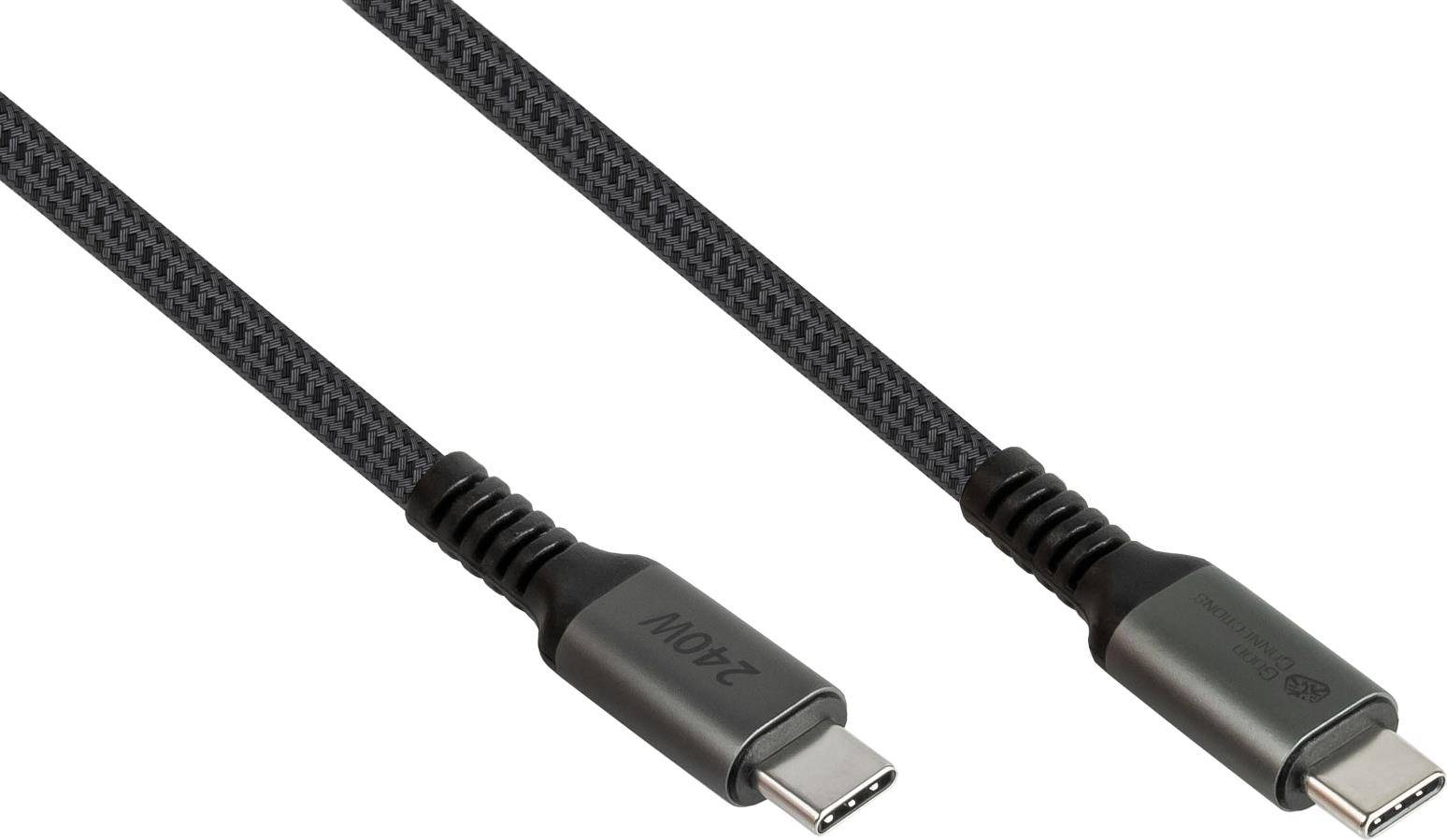Good Connections USB2.0 Lade/-Datenkabel (240W) USB-C 1m - 2240-CCT010A