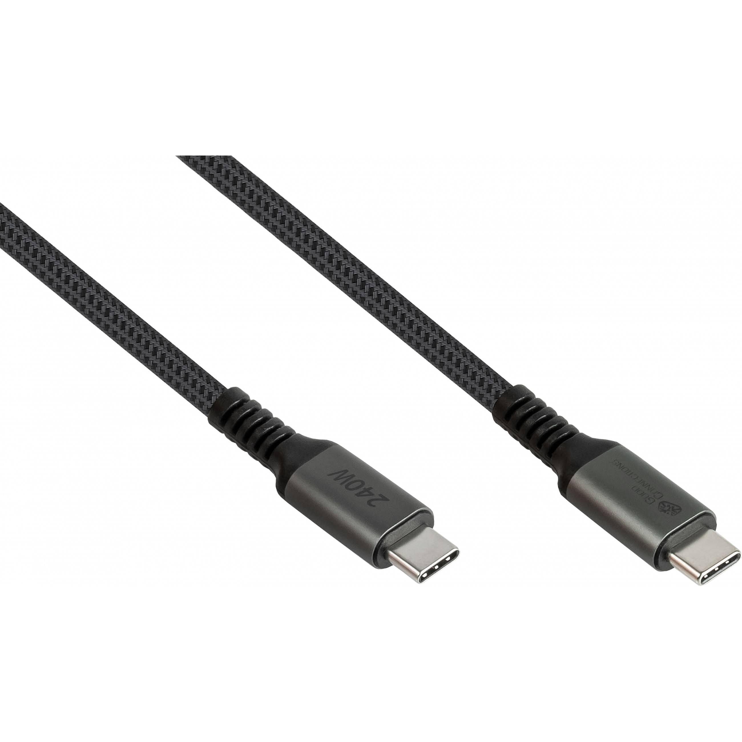 Good Connections USB2.0 Lade/-Datenkabel (240W) USB-C 2m - 2240-CCT020A