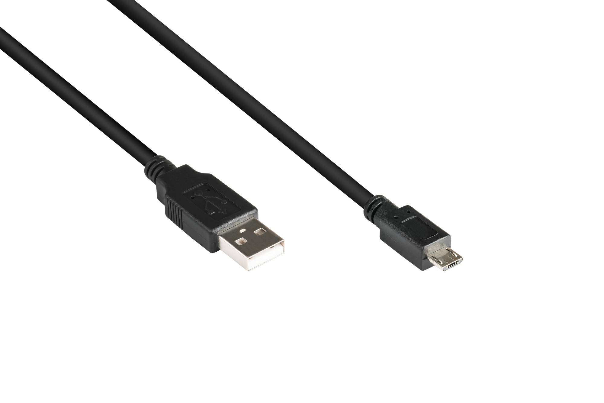 Good Connections USB2.0 Kabel A-Micro B schw. 1m - 2510-MB01