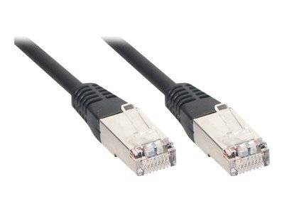 Good Connections Cat.6 Patchkabel S/FTP schwarz 0,5m - 8060-005S