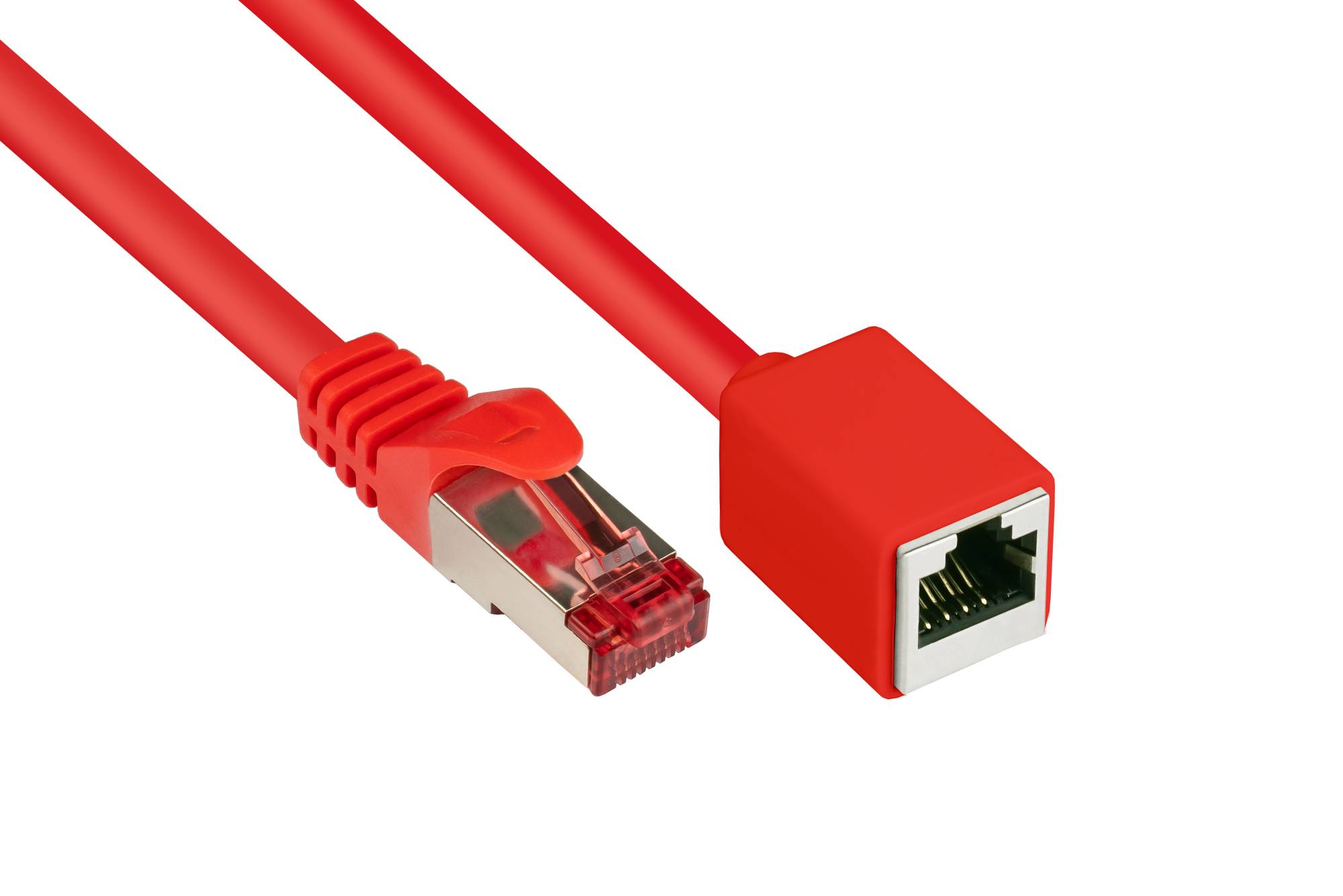 Good Connections Cat.6 Patchkabelverl. S/FTP rot 0,5m - 8063VR-005R