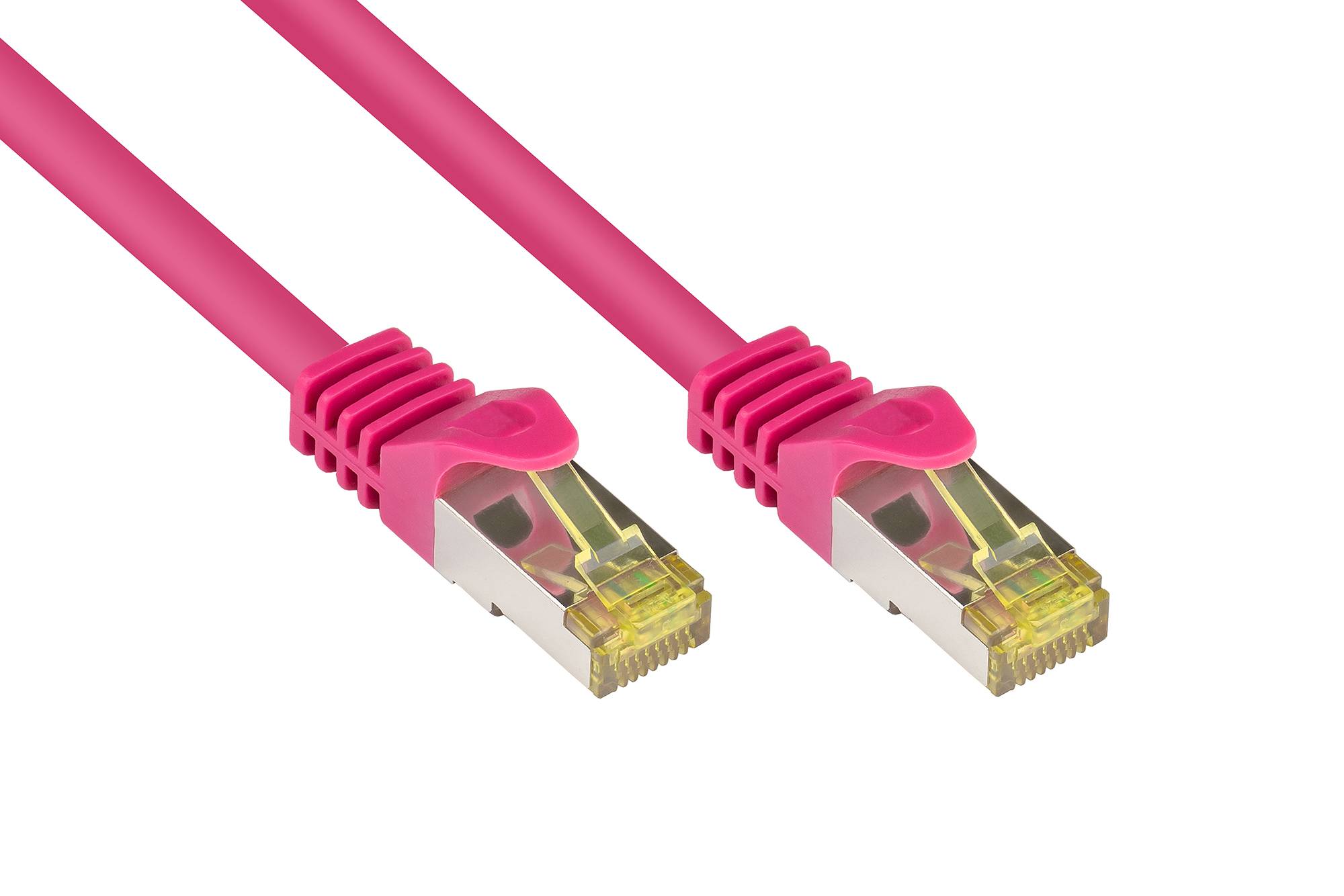 Good Connections Patchkabel m. Cat.7 Rohk. magenta 1,5m - 8070R-015M