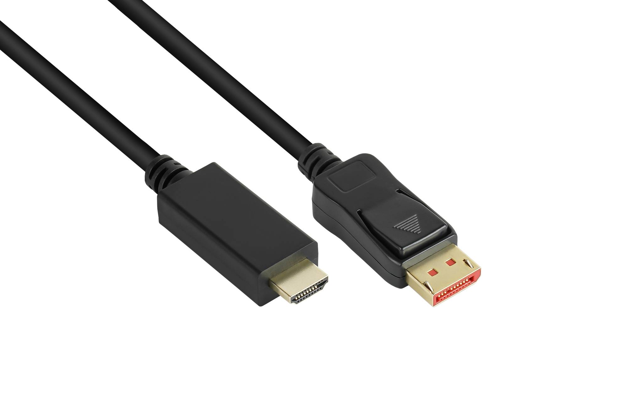 Good Connections Kabel DP1.4-St.-HDMI2.0-St. schwarz 2m - DP14-HDMI
