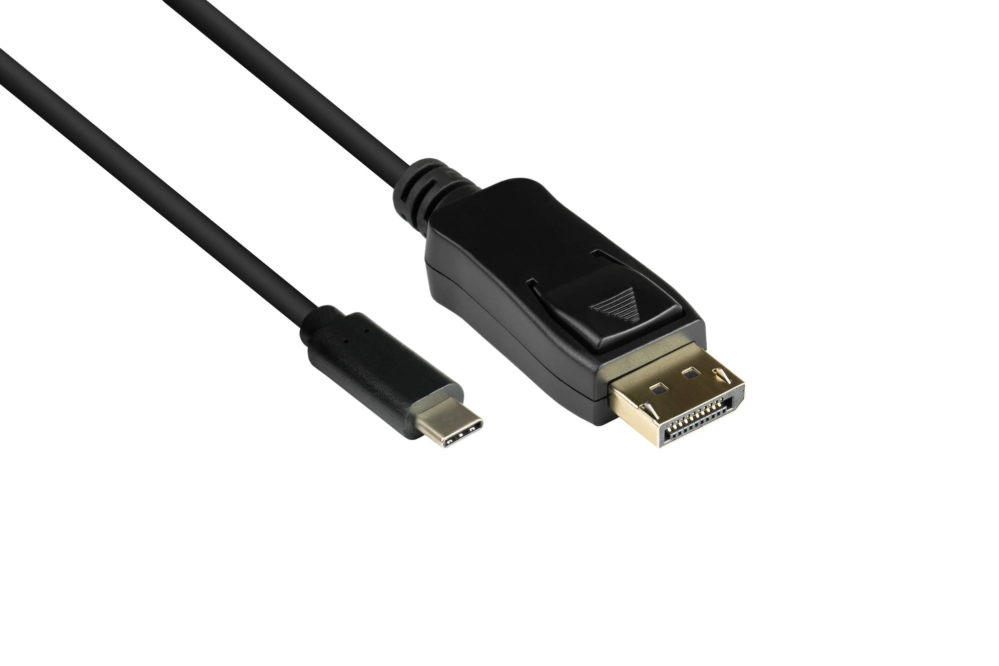 Good Connections Adapterkabel USB-C an DP1.2 schwarz 1m - GC-M0105