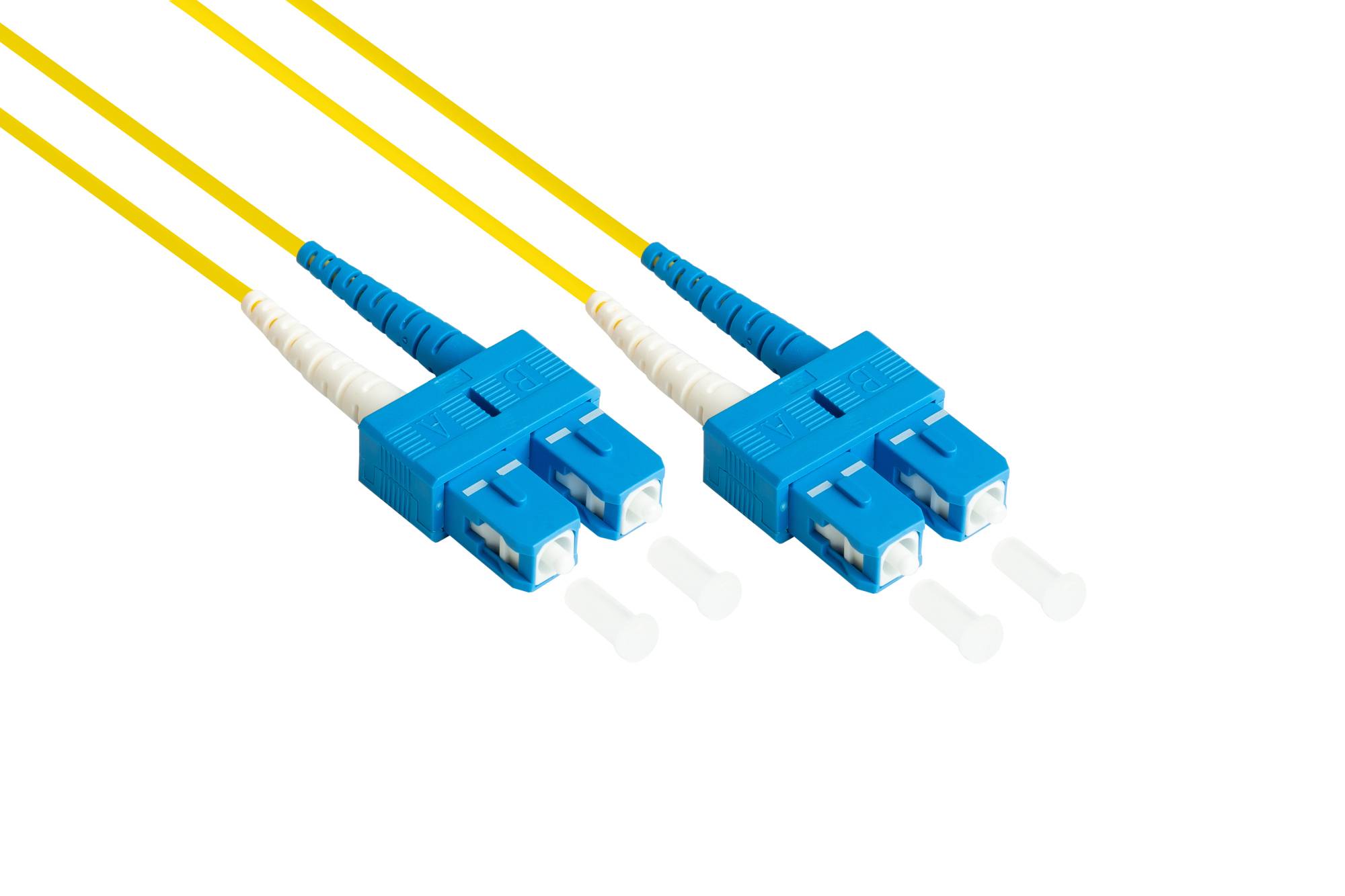 4014619943937 - GC LW-903SC - Patchkabel LWL Duplex OS2 9 125µ SC SC 3 m gelb