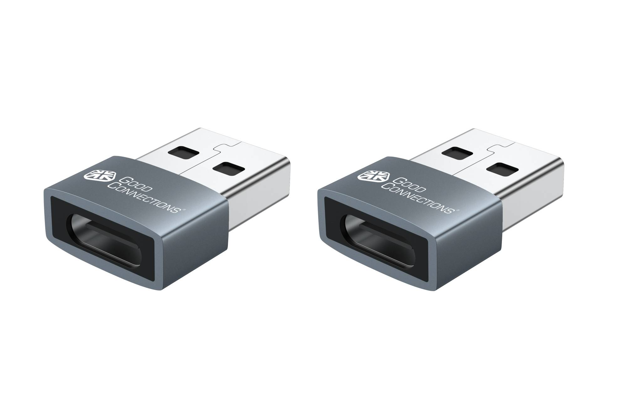 Good Connections USB2.0 Adapter A-St.-USB-C Bu. 2er Set - USB-AD203-2