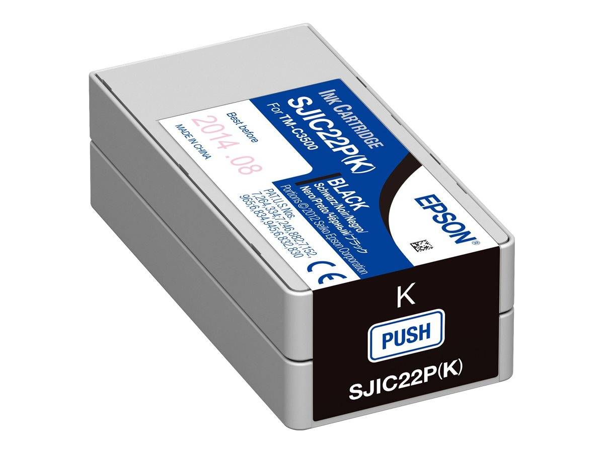 EPSON Patrone für ColorWorks C3500 schwarz EPSON Patrone für ColorWorks C3500 schwarz