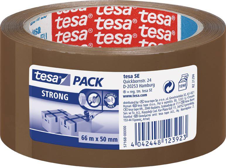 tesapack Strong 66m 50mm braun -Packband- - 57168-00000-11