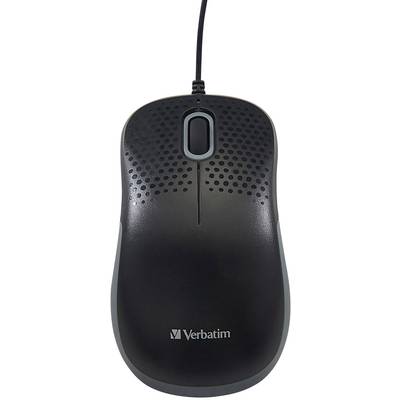 0023942490241 - Silent Optical Mouse - Maus - optisch - 3 Tasten - kabelgebunden - USB