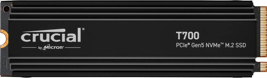 SSD 2TB Crucial M.2 w.heatsink (2280) T700 Gen5 NVMe  (BILD1)