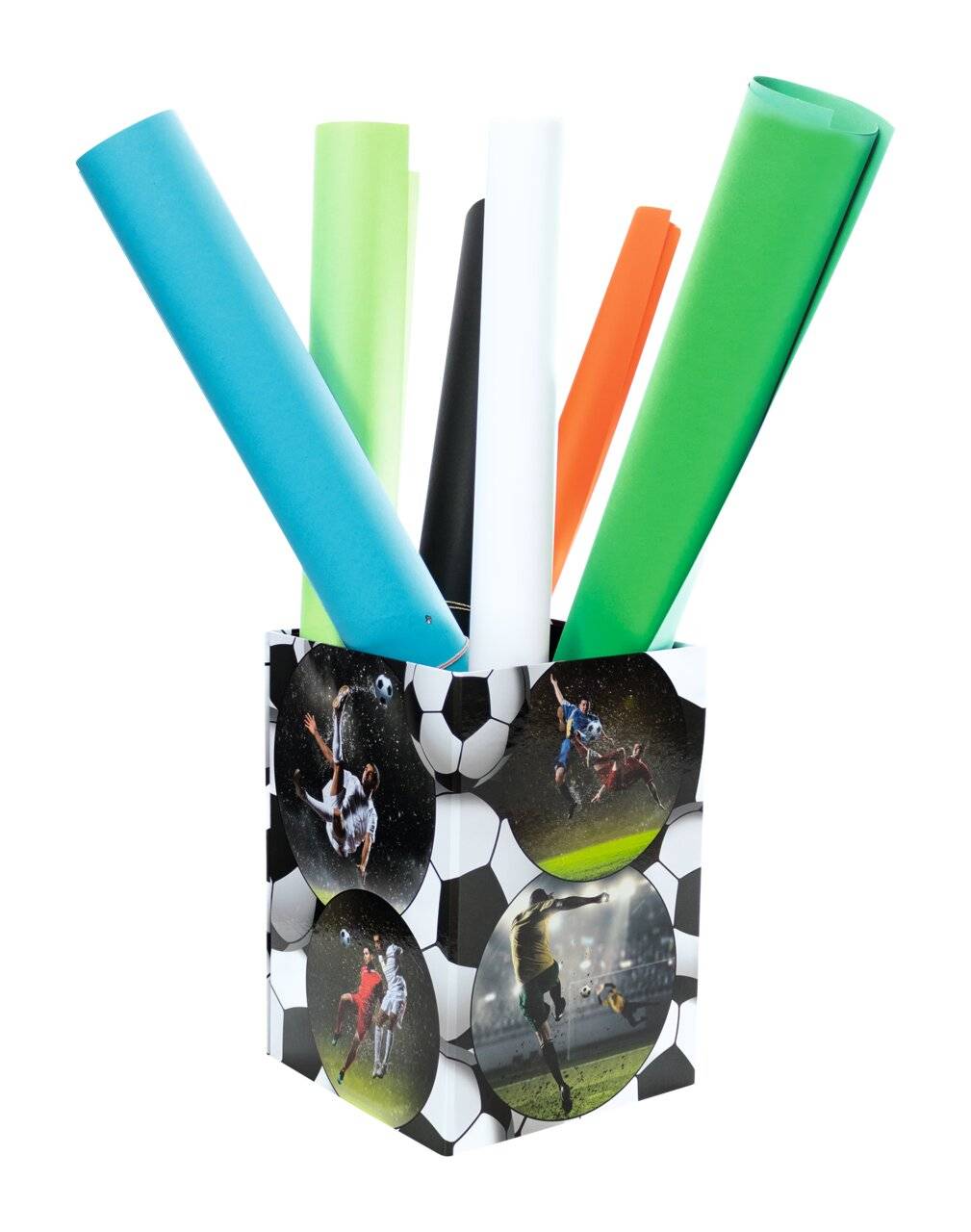 HERMA Papierkorb , Fußball, , Karton