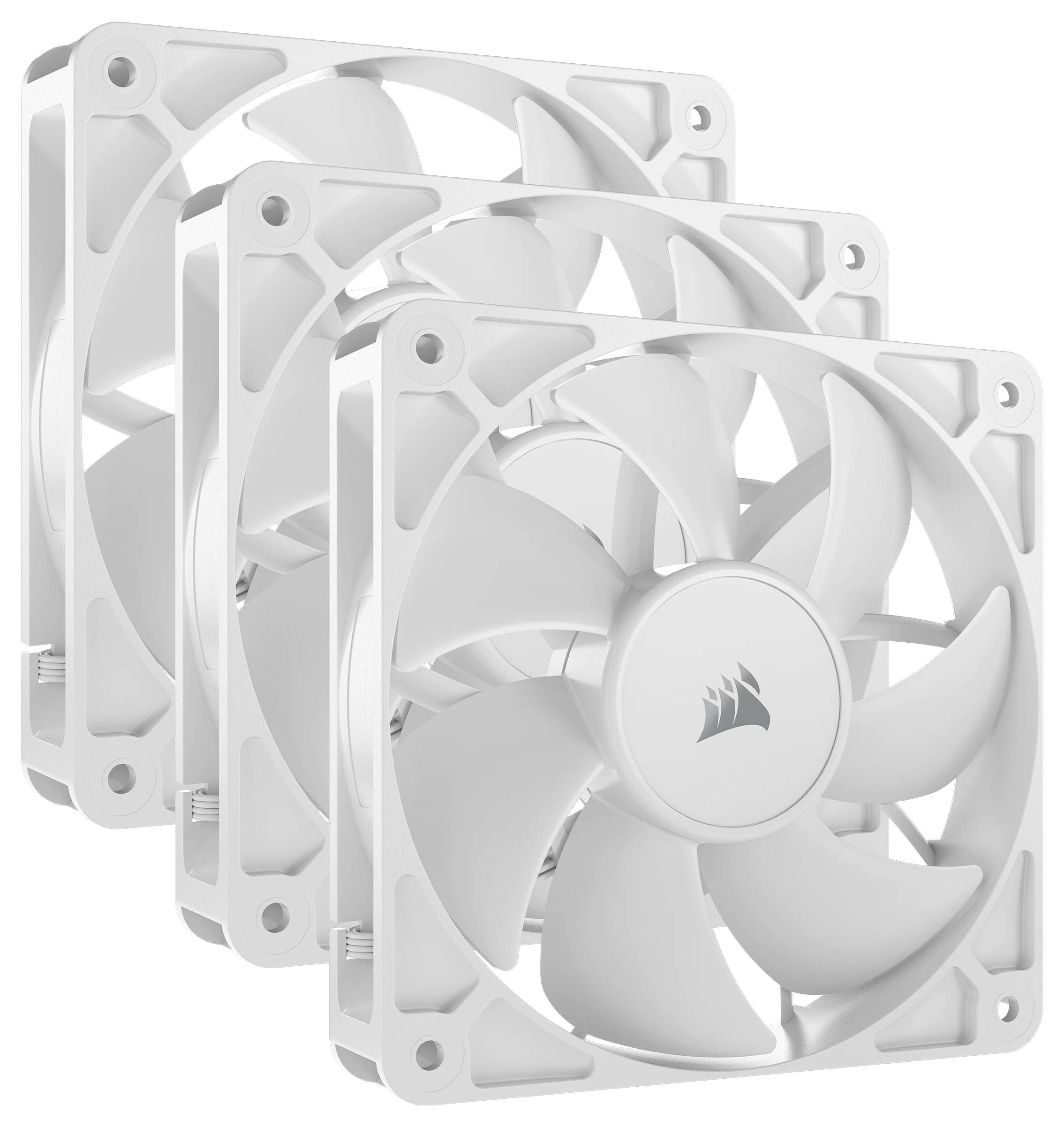 CORSAIR Lüfter 120*120*25 RS120 WHITE PWM Triple Pack