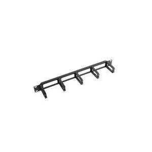 Lanberg Kabelführungspanel 19 Typ 1U A schwarz - AK-1201-B