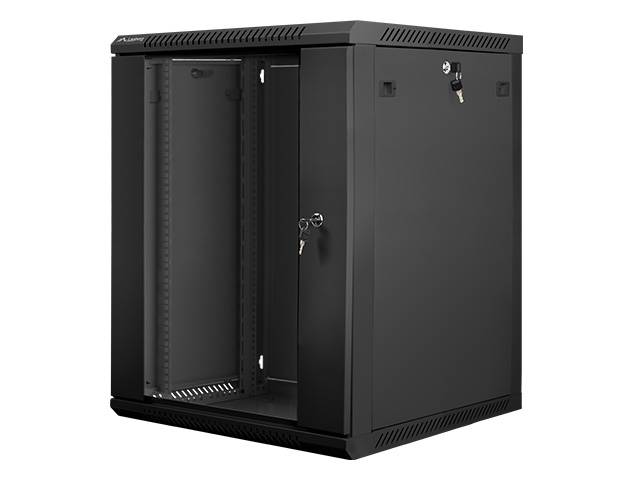 5901969403190 - Rack Wandschrank 19 15U 600X600 Glastür schwarz 5901969403190 - Rack Wandschrank 19 15U 600X600 Glastür schwarz