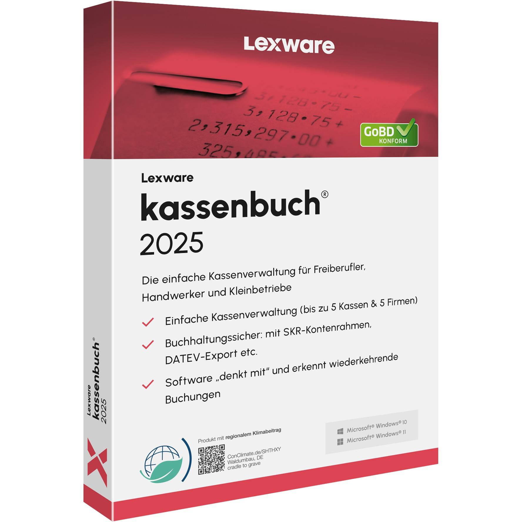 Lexware ESD kassenbuch Version 24.00 (2025) 365-Tage,  (BILD1)