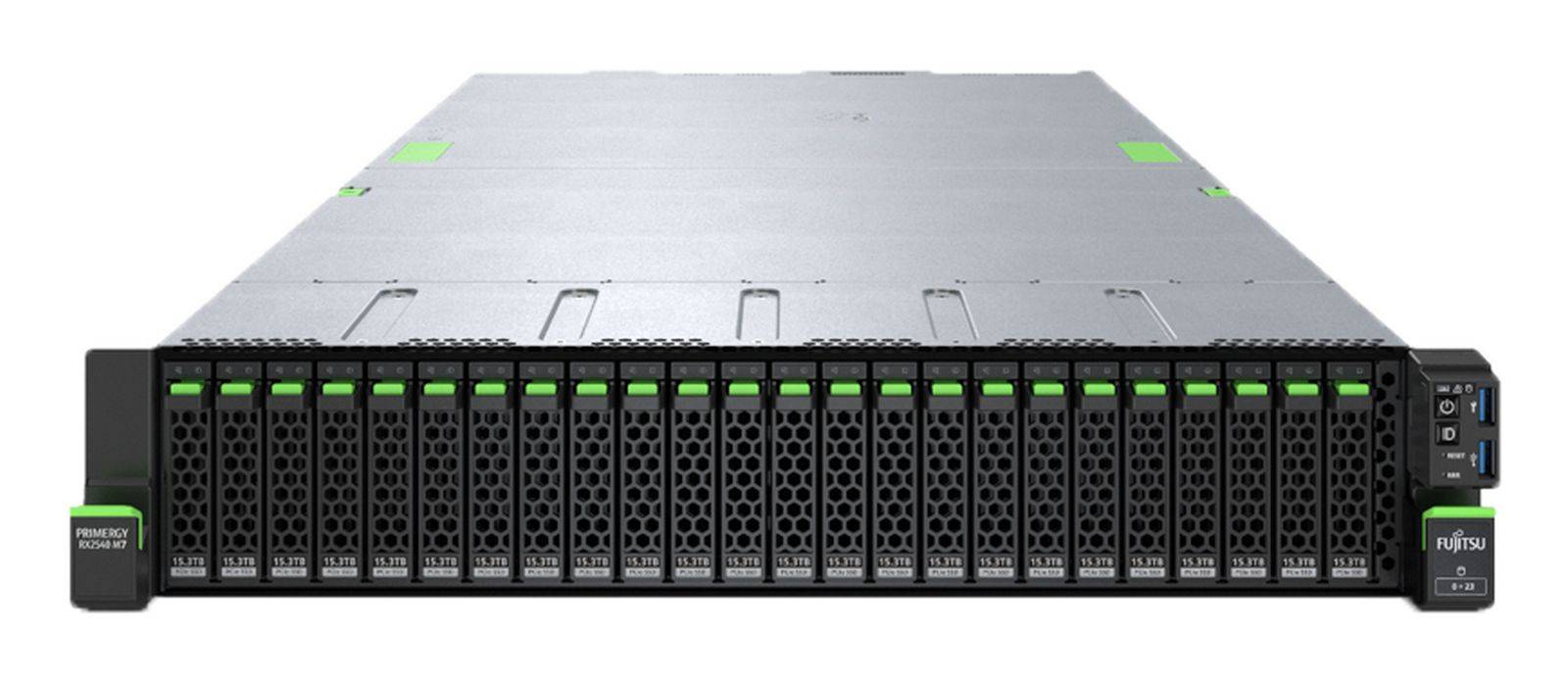 Fujitsu RX2540M7 XEON 4509Y 32GB 16xSFF RAID onboard 2x900W - VFY:R2547SC540IN