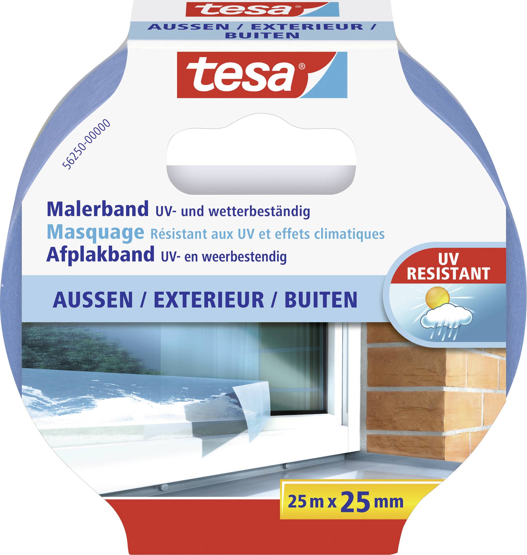tesa Malerband Profi Outdoor 25m x 25mm - 56250-00000-03