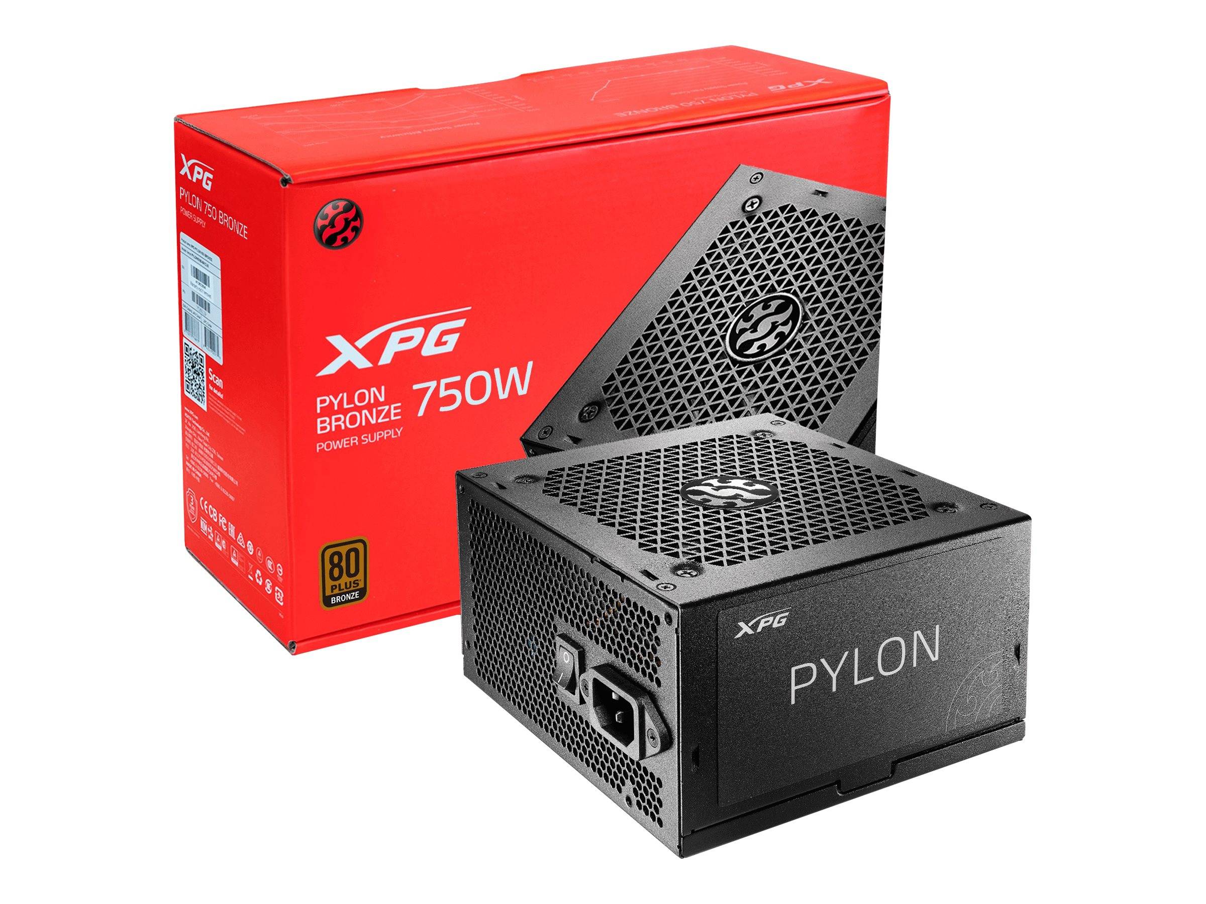 Netzteil XPG PYLON 750 (750W/ATX2.4) 80+ Bronze retail - 75260140