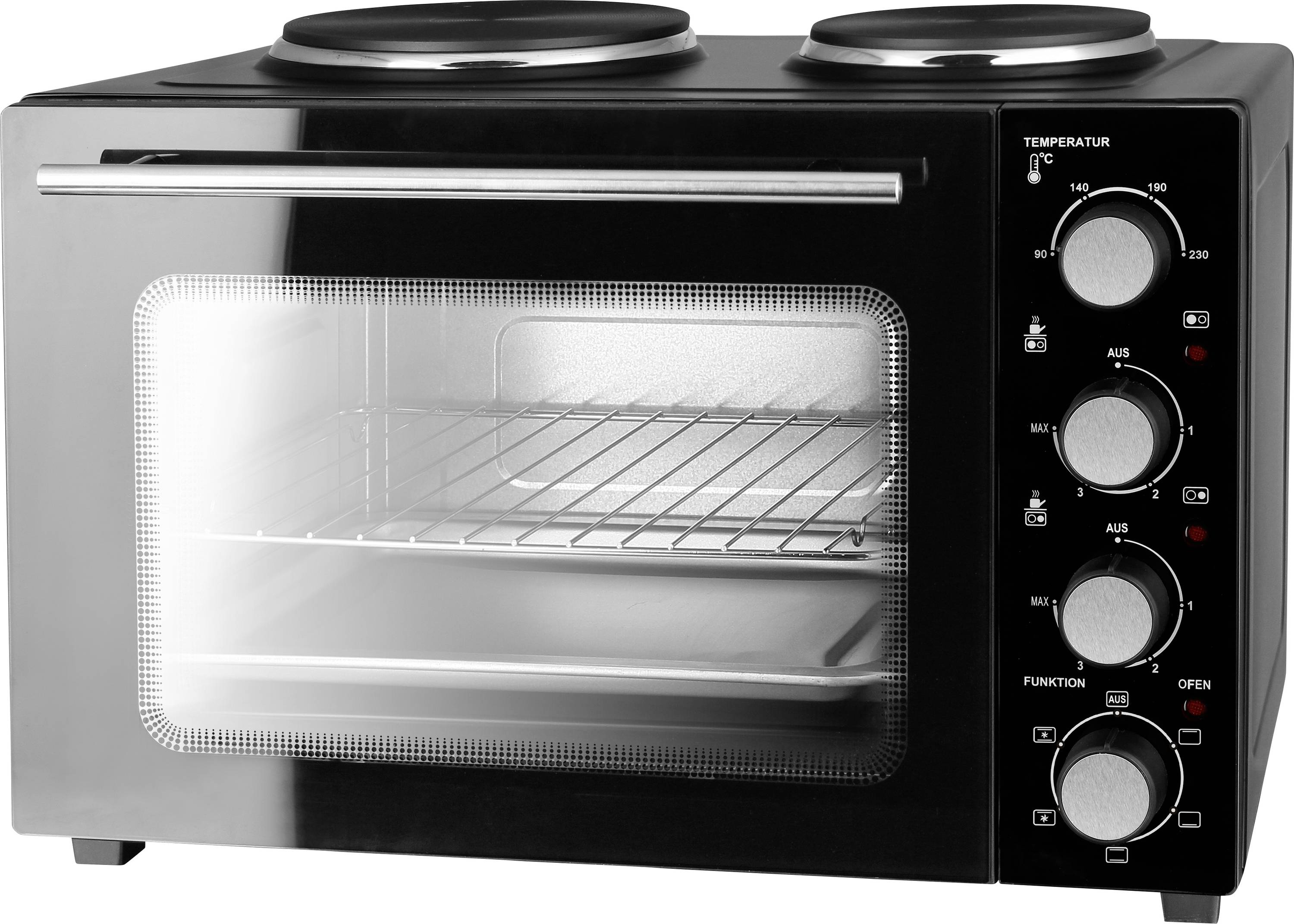 Emerio Ofen mit 2 Kochplatten - MO-125236.4