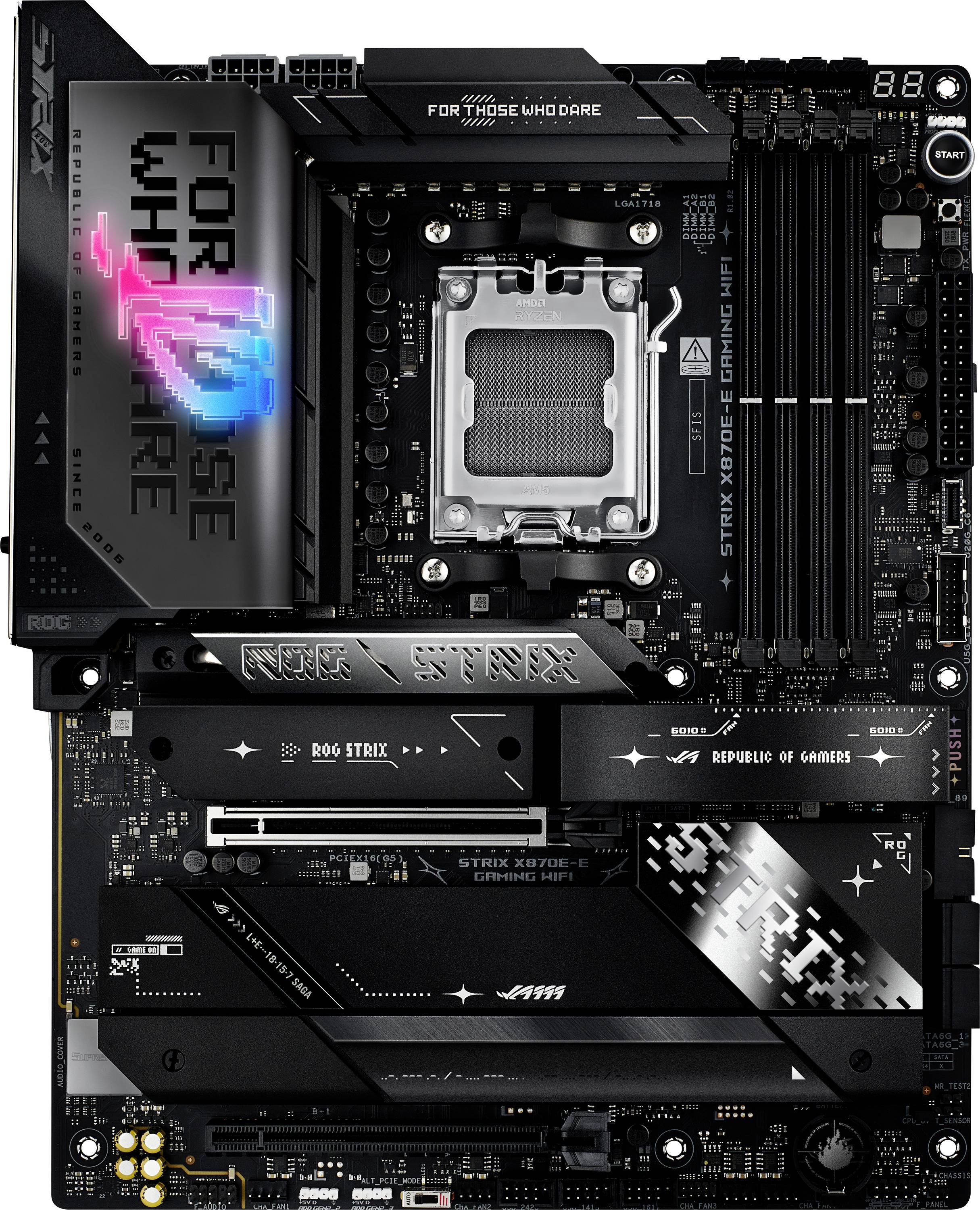 MB ASUS ROG STRIX X870E-E GAMING WIFI (AMD,AM5,DDR5,ATX) - 90MB1IB0-M0EAY0