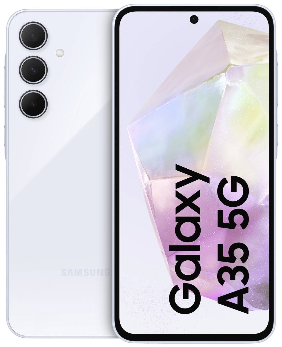 Samsung Galaxy A35 256GB Ice Blue 6.6 (8GB) 5G DE Model Android - SM-A356BLBGEUB