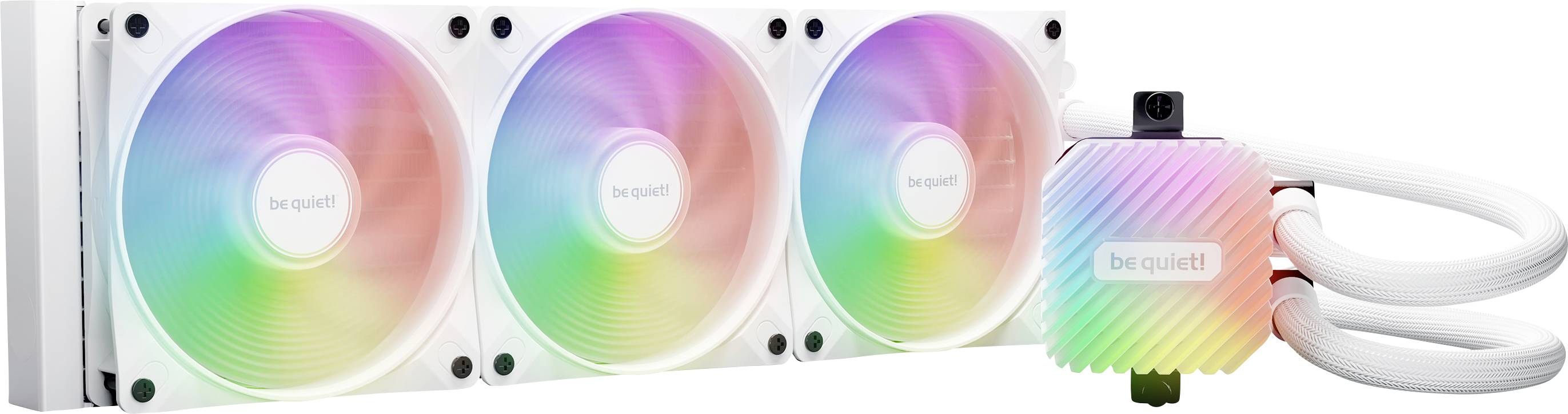 be quiet! WAK LIGHT LOOP 360mm White All-in-One Wasserkühlg.
