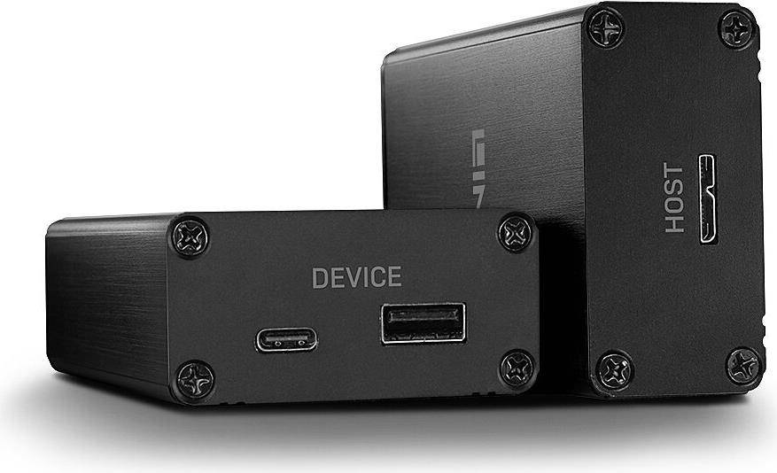 LINDY 2 Port Fibre Optic USB 3.0 Extender 300m - 43363