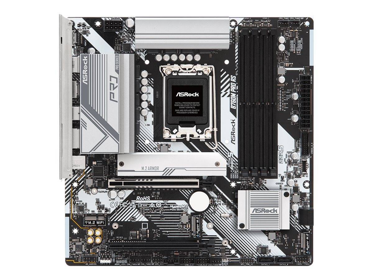 ASRock B760M Pro RS 1700 mATX HDMI/DP DDR5 retail - 90-MXBLH0-A0UAYZ