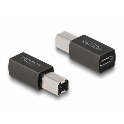 DELOCK USB 2.0 Adapter USB Type-C Buchse zu Typ-B Stecker Adapter