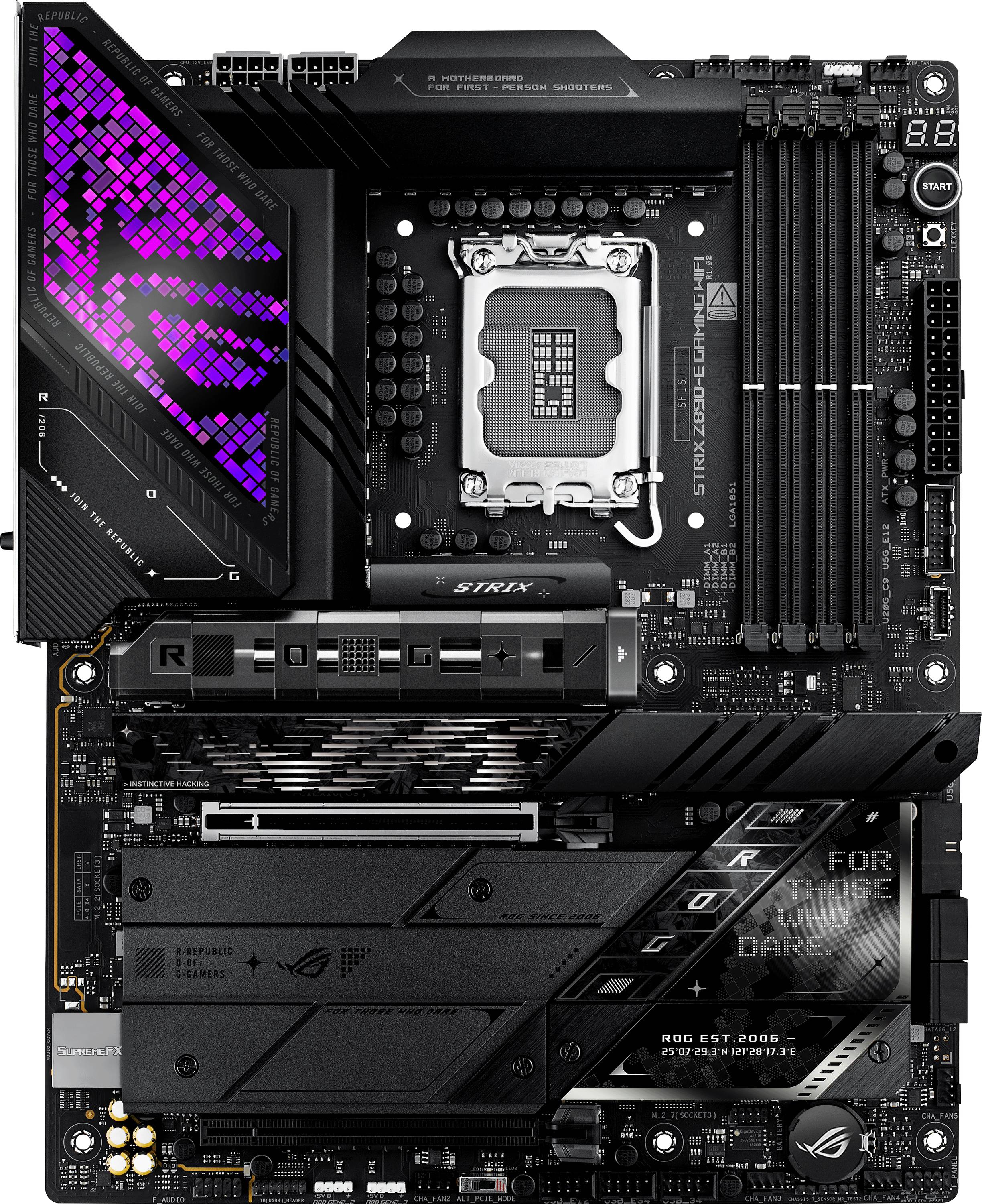 MB ASUS ROG STRIX Z890-E GAMING WIFI (Intel,1851,DDR5,ATX) - 90MB1IM0-M0EAY0