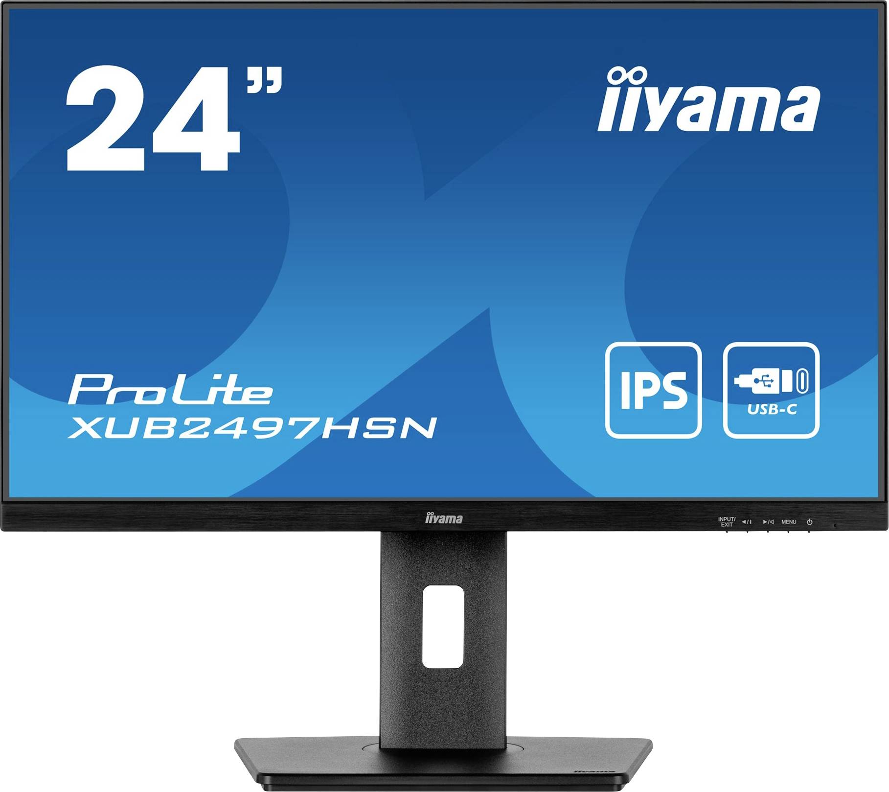 IIYAMA 60,5cm (23,8) XUB2497HSN-B2 16:9 HDMI+DP+USB-C Lift