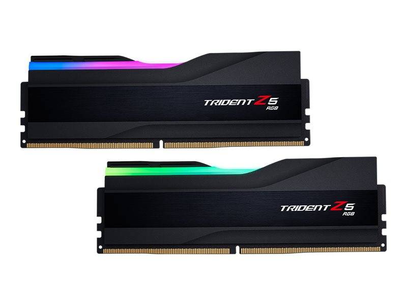 4713294233714 - Dimm 48 gb DDR5-6400 (2x 24 gb) Dual-Kit Arbeitsspeicher - schwarz F5-6400J3648G24GX2-TZ5RK Trident z xmp (F5-6400J3648G24GX2-TZ5RK) - Gskill