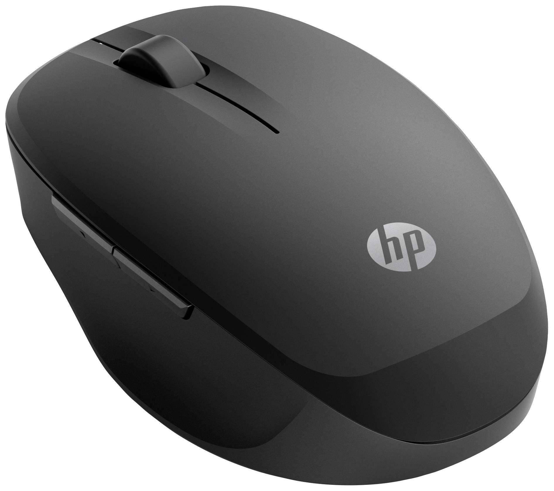 HP Maus 300 Dual Mode Kabellos BT/USB-A Schwarz - 6CR71AA#ABB